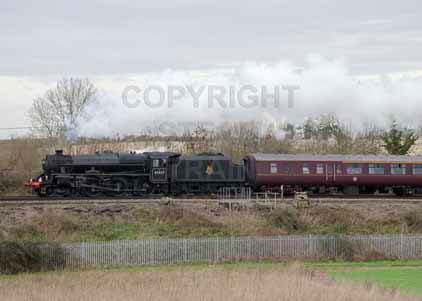 Purchase photo of 45407 THE LANCASHIRE FUSILIER at Worting Junction